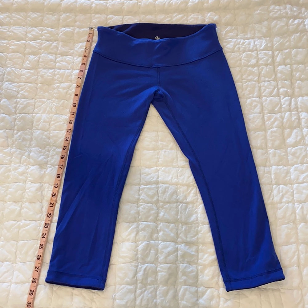 Lululemon Wunder Under crop leggings